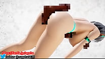 3d hentai ass footjob１